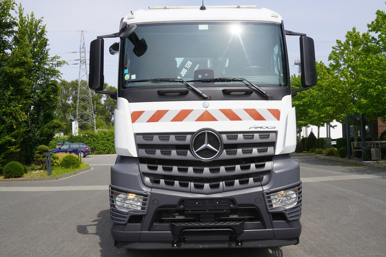 Crane truck, Crane truck MERCEDES-BENZ Arocs 1833 / 87,000 km!!! / Hds HIAB X-DUO 128 B-2 / three-sided tipper: picture 9