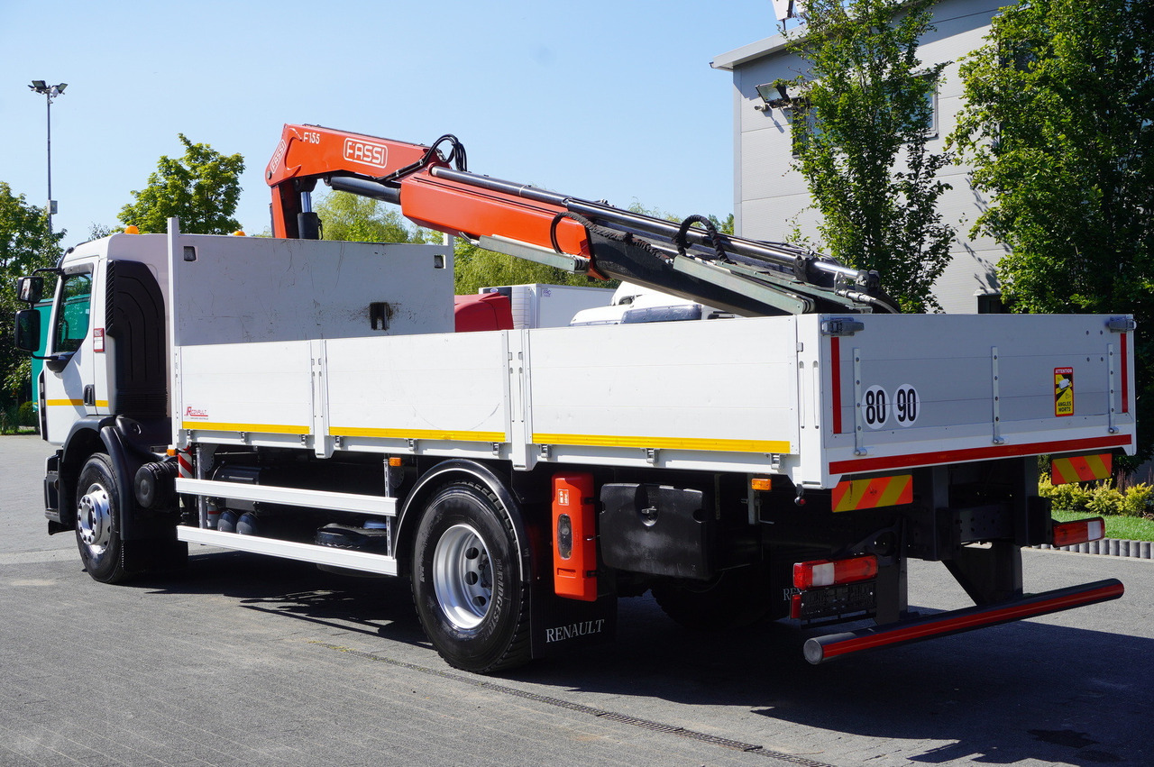 RENAULT C320 P 4x2 / FASSI crane 6.2 T / range 10 m / Flatbed 15 EPAL / 50 tho. km! - Dropside/ Flatbed truck, Crane truck: picture 3 RENAULT C320 P 4x2 / FASSI crane 6.2 T / range 10 m / Flatbed 15 EPAL / 50 tho. km! - Dropside/ Flatbed truck, Crane truck: picture 3