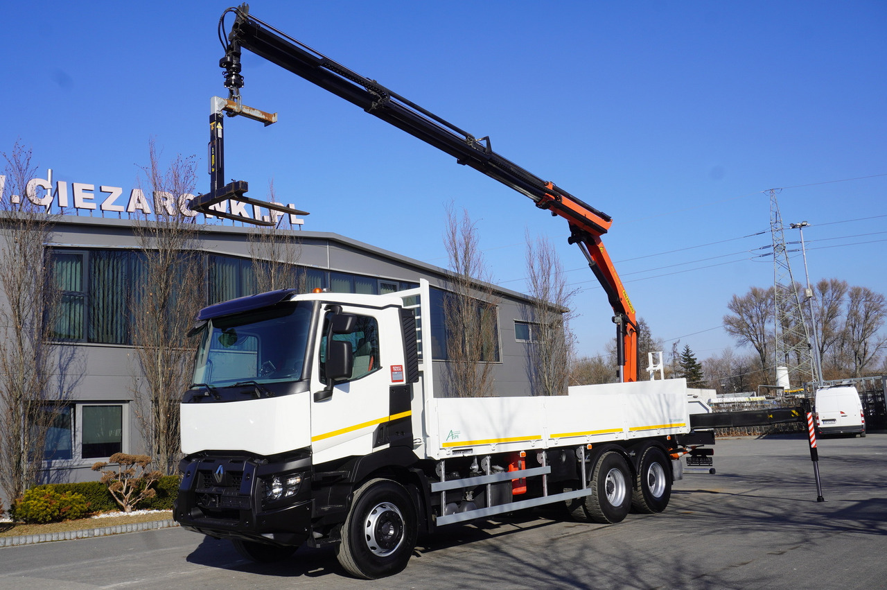 RENAULT C380 / 6x4 / HDS Palfinger PK 18002-EH 6000 kg - Mobile crane: picture 1 RENAULT C380 / 6x4 / HDS Palfinger PK 18002-EH 6000 kg - Mobile crane: picture 1