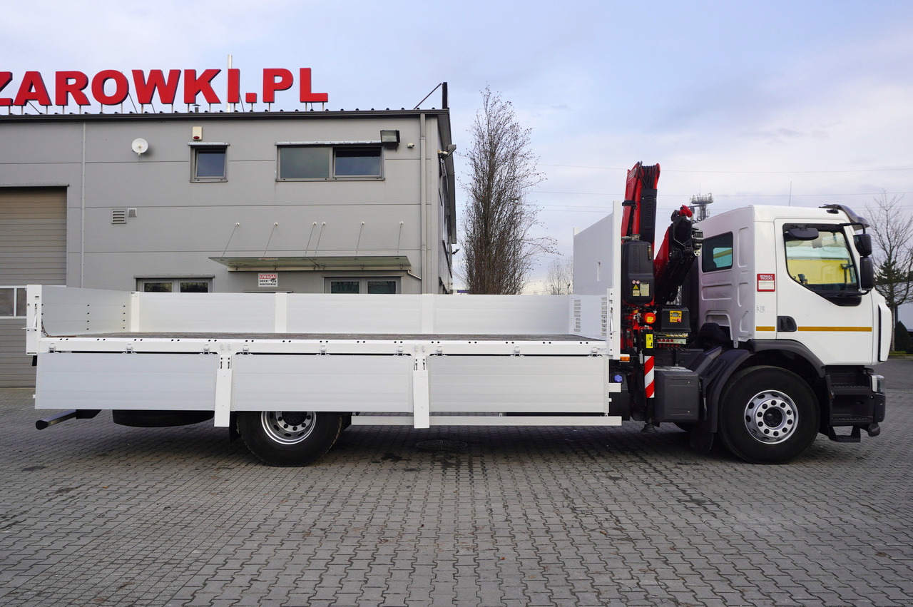 Renault C320 P4x2 E6 / Fassi 5.6 t / Range 8 m / Platform 15 EPAL - Dropside/ Flatbed truck, Crane truck: picture 4 Renault C320 P4x2 E6 / Fassi 5.6 t / Range 8 m / Platform 15 EPAL - Dropside/ Flatbed truck, Crane truck: picture 4