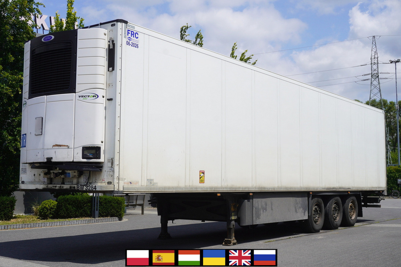 SCHMITZ refrigerator semi-trailer / Carrier Vector 1550 / 5 units - Refrigerated semi-trailer: picture 1 SCHMITZ refrigerator semi-trailer / Carrier Vector 1550 / 5 units - Refrigerated semi-trailer: picture 1