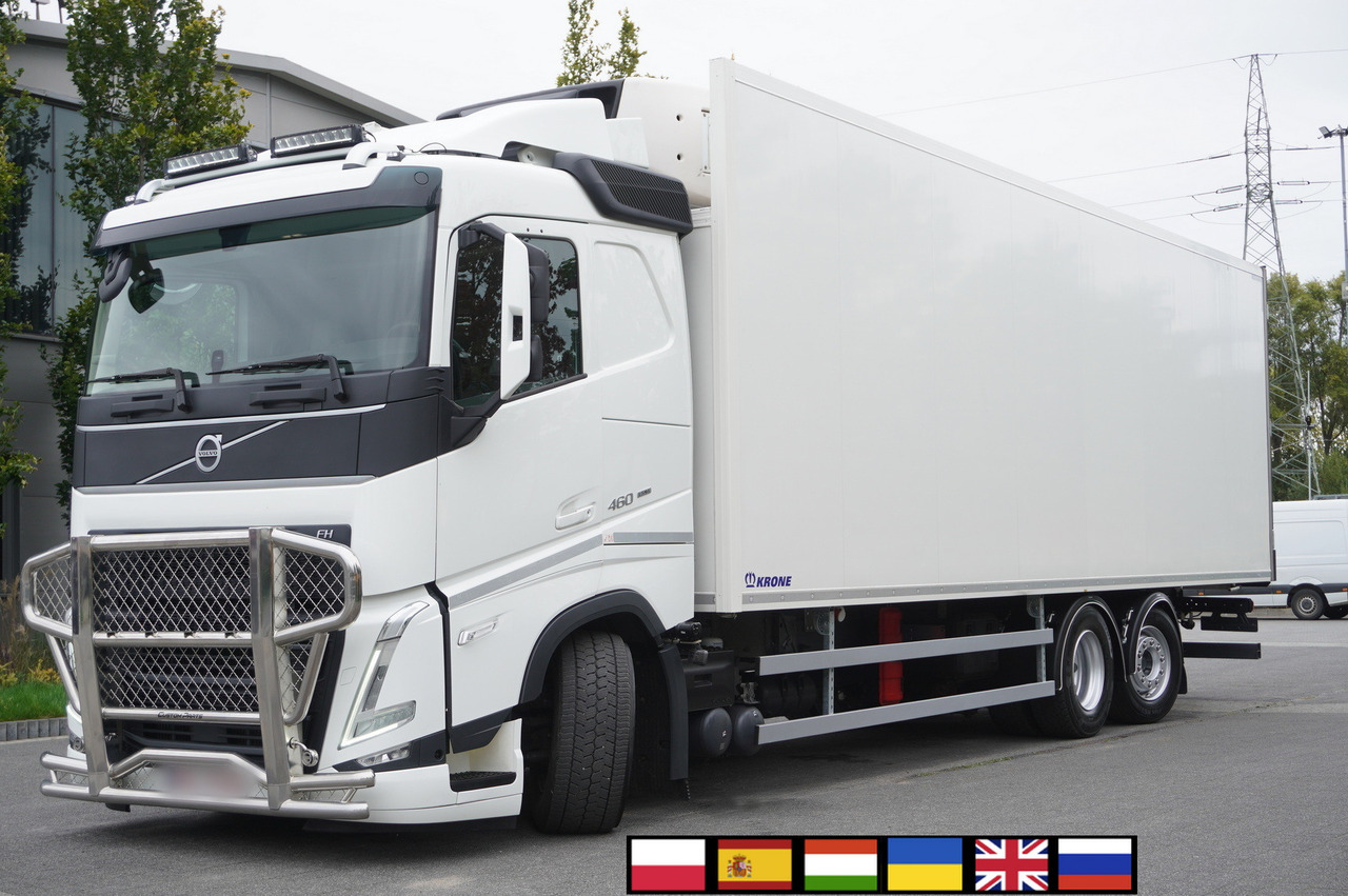 VOLVO FH 460 / Krone refrigerator 23 EPAL! / Carrier Supra 1250 MT Silent / Multitemperature / Steered axle - Refrigerated truck: picture 1 VOLVO FH 460 / Krone refrigerator 23 EPAL! / Carrier Supra 1250 MT Silent / Multitemperature / Steered axle - Refrigerated truck: picture 1