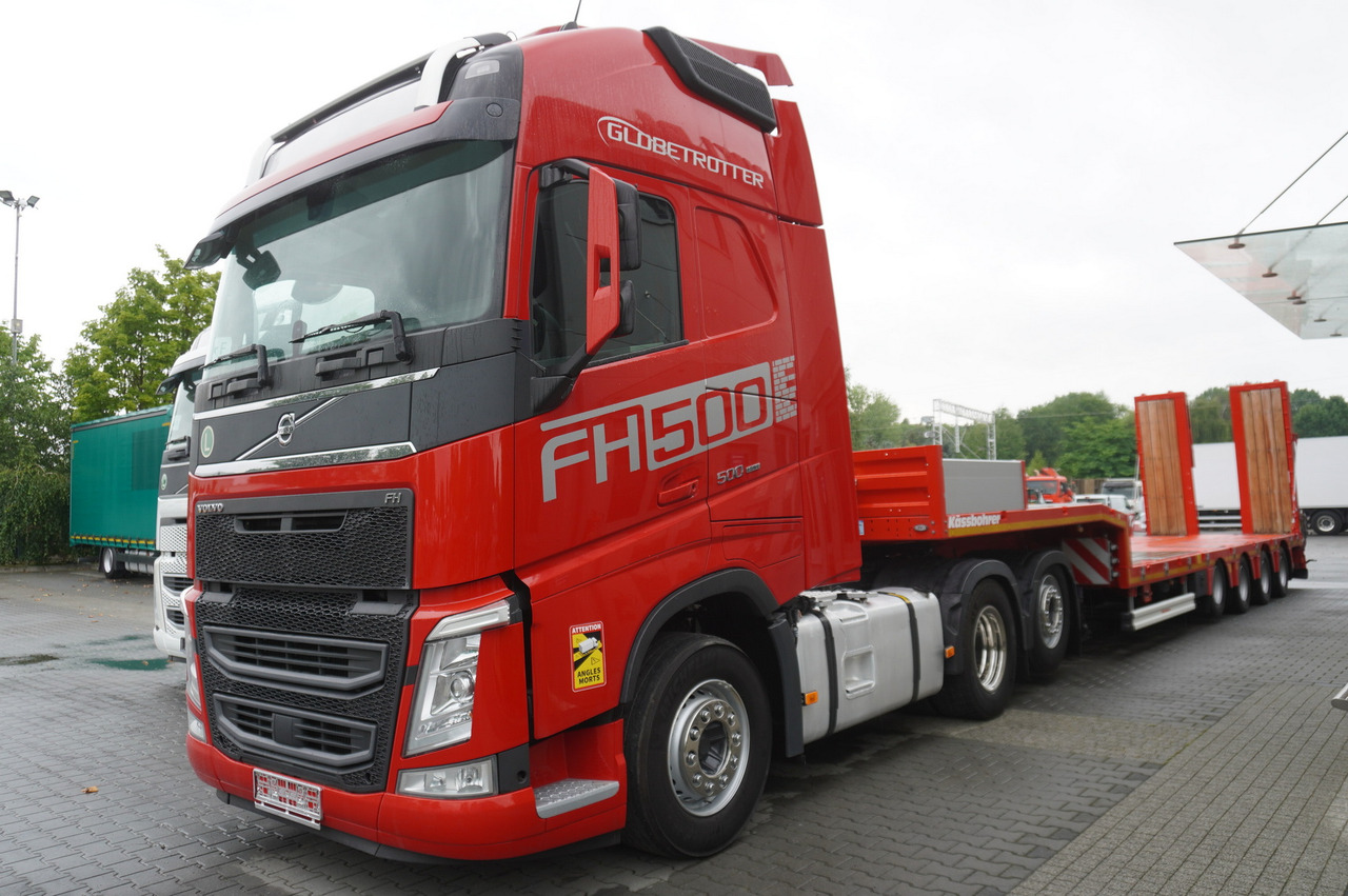 VOLVO FH 500 / BRAND-NEW Kässbohrer LB3E low-bed semi-trailer / 500 HP - Car transporter truck: picture 2 VOLVO FH 500 / BRAND-NEW Kässbohrer LB3E low-bed semi-trailer / 500 HP - Car transporter truck: picture 2