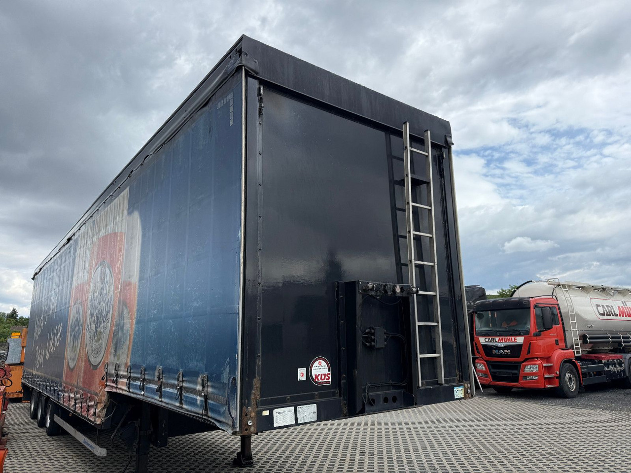 Kotschenreuther STL 324 Lenkachse/Lift/Hydr.Dachsystem - Curtainsider semi-trailer: picture 4 Kotschenreuther STL 324 Lenkachse/Lift/Hydr.Dachsystem - Curtainsider semi-trailer: picture 4