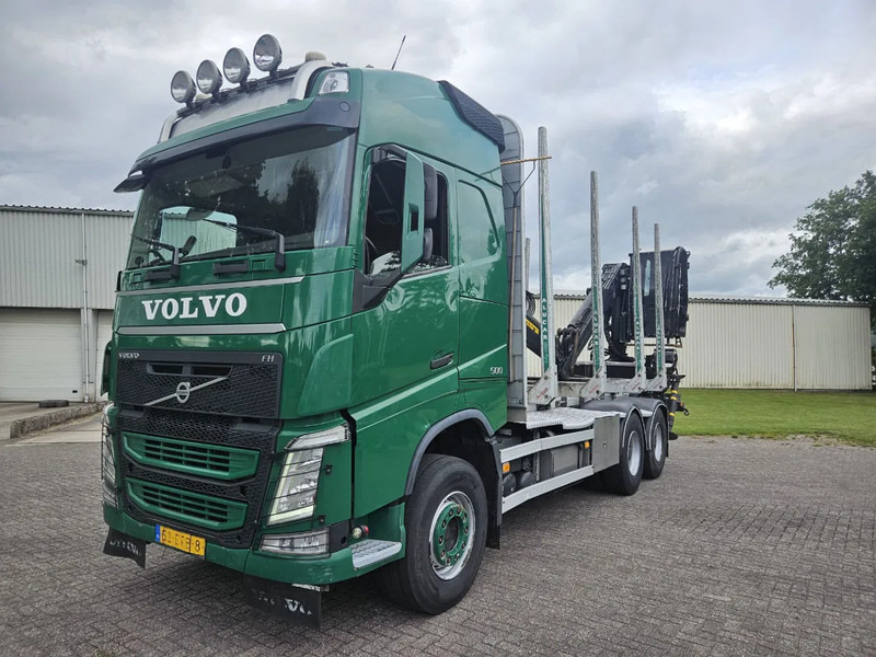 Volvo FH 500 GT XL Manuel Full Steel Big Axles Hubreduction Retarder - Timber truck, Crane truck: picture 1 Volvo FH 500 GT XL Manuel Full Steel Big Axles Hubreduction Retarder - Timber truck, Crane truck: picture 1