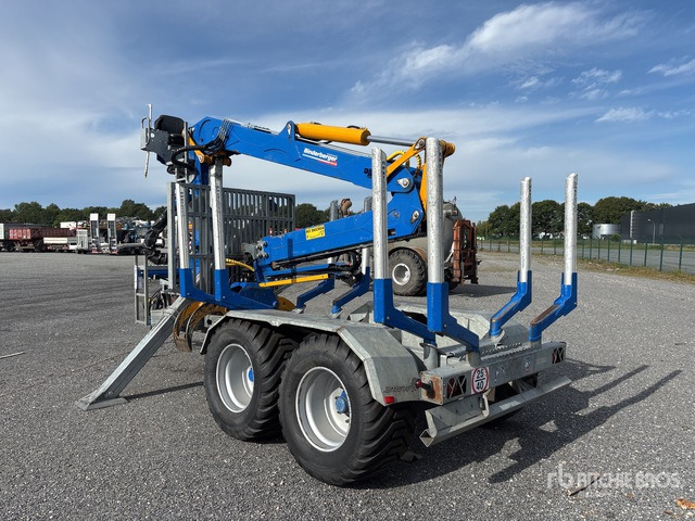 2012 Binderberger RW14 T/A Log Trailer - Forestry trailer: picture 4 2012 Binderberger RW14 T/A Log Trailer - Forestry trailer: picture 4