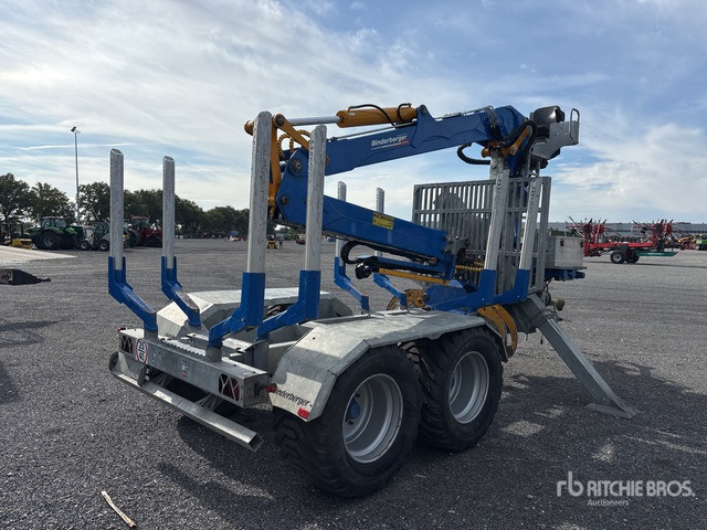 2012 Binderberger RW14 T/A Log Trailer - Forestry trailer: picture 3 2012 Binderberger RW14 T/A Log Trailer - Forestry trailer: picture 3