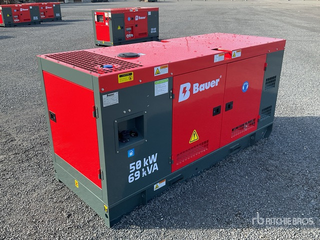 2025 Bauer Generatoren GFS-50 ATS 62.5 kVA (Unused) Generator Set - Generator set: picture 3 2025 Bauer Generatoren GFS-50 ATS 62.5 kVA (Unused) Generator Set - Generator set: picture 3
