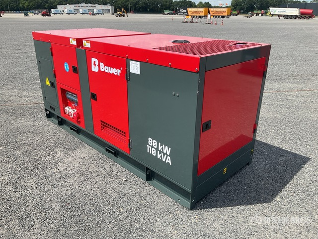 2025 Bauer Generatoren GFS-80 ATS 100 kVA (Unused) Generator Set - Generator set: picture 4 2025 Bauer Generatoren GFS-80 ATS 100 kVA (Unused) Generator Set - Generator set: picture 4
