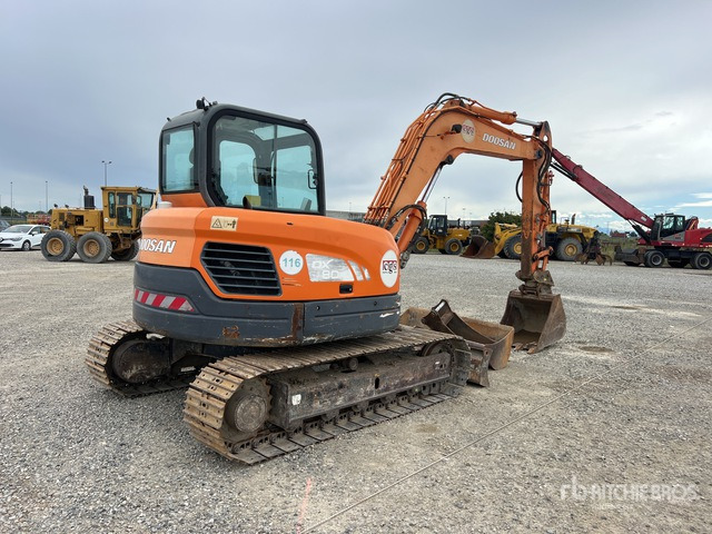 2009 Doosan DX80R Escavatore cingolato - Crawler excavator: picture 3 2009 Doosan DX80R Escavatore cingolato - Crawler excavator: picture 3