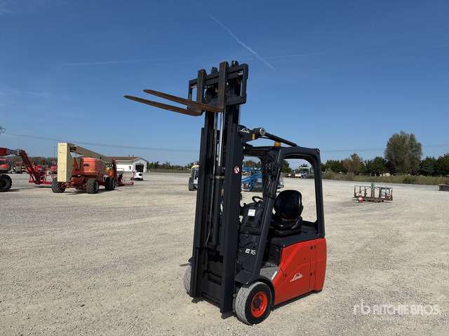 2014 Linde E16C-01 1600 kg Electric Forklift - Electric forklift: picture 2 2014 Linde E16C-01 1600 kg Electric Forklift - Electric forklift: picture 2