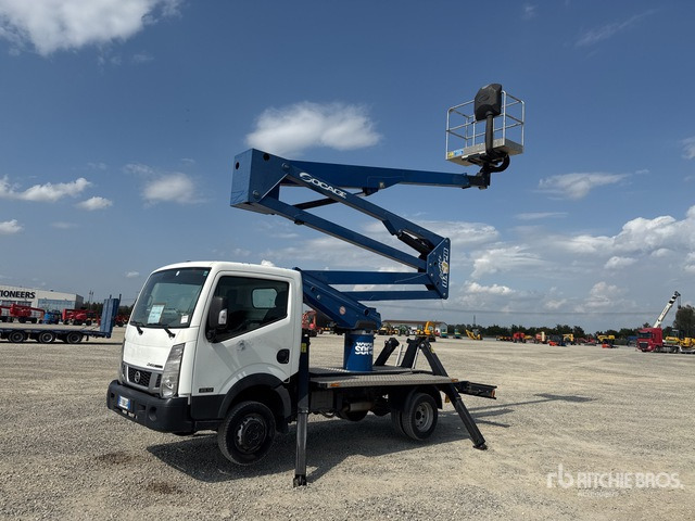 2015 Nissan Cabstar 35.12 2015 Socage DA320 20 m on Bucket Truck - Truck mounted aerial platform: picture 1 2015 Nissan Cabstar 35.12 2015 Socage DA320 20 m on Bucket Truck - Truck mounted aerial platform: picture 1