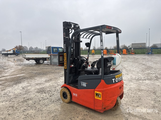 2015 Toyota 7FBEST15 1500 kg Electric Forklift - Forklift: picture 2 2015 Toyota 7FBEST15 1500 kg Electric Forklift - Forklift: picture 2