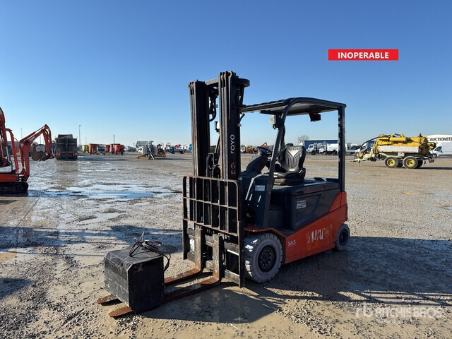 2016 Toyota 8FBMT25 2500 kg (Inoperable) Electric Forklift - Electric forklift: picture 1 2016 Toyota 8FBMT25 2500 kg (Inoperable) Electric Forklift - Electric forklift: picture 1
