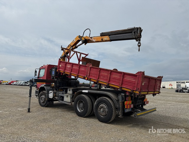 Mercedes-Benz Atego 1828 Autocarro ribaltabile con gru - Tipper, Crane truck: picture 4 Mercedes-Benz Atego 1828 Autocarro ribaltabile con gru - Tipper, Crane truck: picture 4