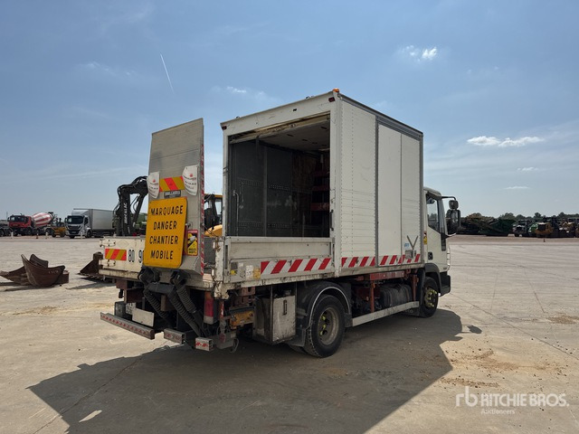 2003 Iveco Eurocargo 100E17 4x2 Camion Porte-Conteneur 4x2 Container Truck - Dropside/ Flatbed truck: picture 3 2003 Iveco Eurocargo 100E17 4x2 Camion Porte-Conteneur 4x2 Container Truck - Dropside/ Flatbed truck: picture 3
