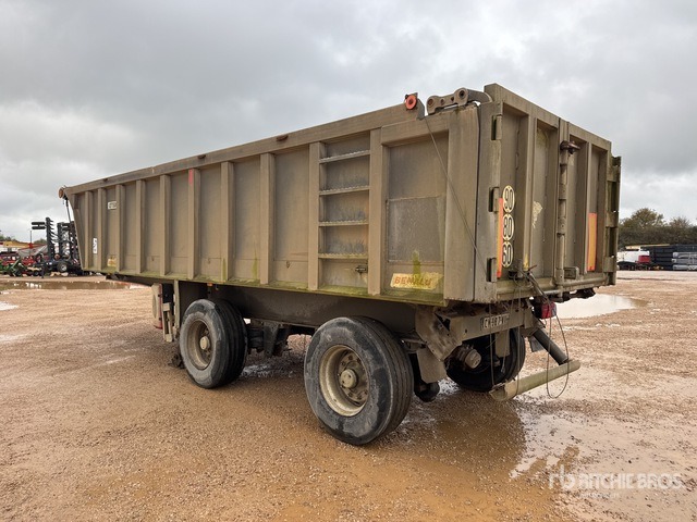 2008 Benalu C34CSB01 T/A Semi-Remorque Benne 2 Essie ... End Dump Trailer - Tipper trailer: picture 2 2008 Benalu C34CSB01 T/A Semi-Remorque Benne 2 Essie ... End Dump Trailer - Tipper trailer: picture 2
