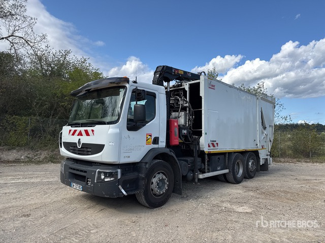 2008 Renault Kerax 370 DXi 6x2 Rear Loader Camion A Ordure ... Waste Collection Truck - Refuse truck: picture 2 2008 Renault Kerax 370 DXi 6x2 Rear Loader Camion A Ordure ... Waste Collection Truck - Refuse truck: picture 2