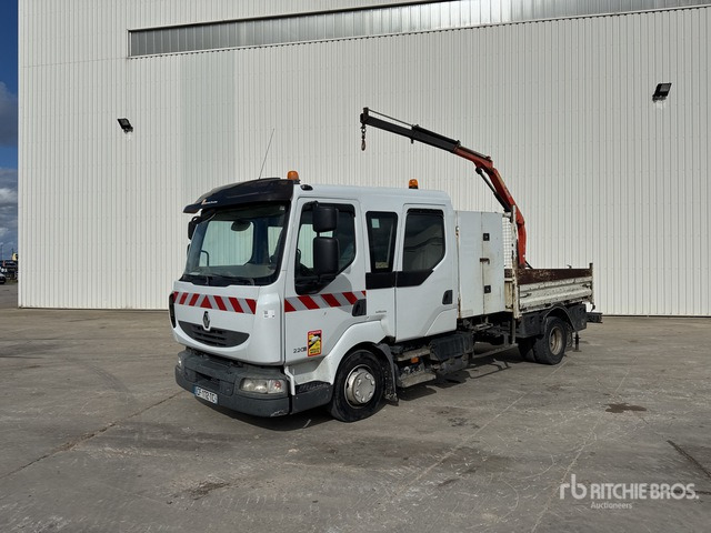 2008 Renault Midlum 220DXi 2008 Palfinger PK2700A on 4x2 C ... Flatbed Truck with Crane - Dropside/ Flatbed truck, Crane truck: picture 3 2008 Renault Midlum 220DXi 2008 Palfinger PK2700A on 4x2 C ... Flatbed Truck with Crane - Dropside/ Flatbed truck, Crane truck: picture 3