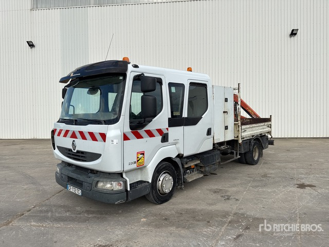 2008 Renault Midlum 220DXi 2008 Palfinger PK2700A on 4x2 C ... Flatbed Truck with Crane - Dropside/ Flatbed truck, Crane truck: picture 1 2008 Renault Midlum 220DXi 2008 Palfinger PK2700A on 4x2 C ... Flatbed Truck with Crane - Dropside/ Flatbed truck, Crane truck: picture 1