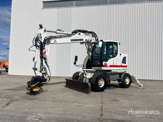 2013 Liebherr A 914 Compact Pelle Sur Pneus Wheel Excavator - Wheel excavator: picture 1 2013 Liebherr A 914 Compact Pelle Sur Pneus Wheel Excavator - Wheel excavator: picture 1