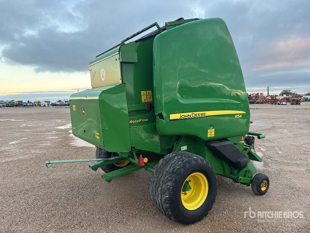 2014 John Deere 854 Presse A Balle Ronde S/A Round Baler - Round baler: picture 3 2014 John Deere 854 Presse A Balle Ronde S/A Round Baler - Round baler: picture 3