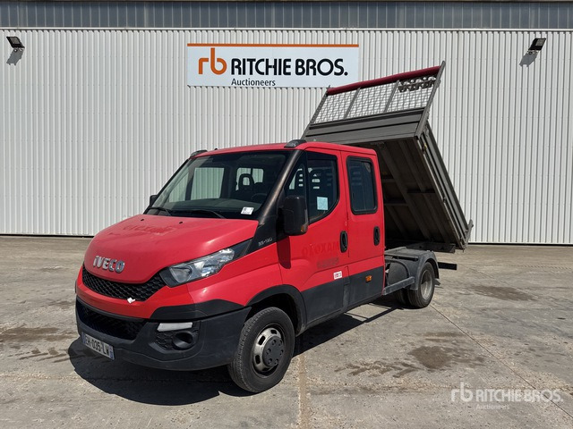 2016 Iveco 35-130 Camion Benne (Inoperable) Dump Truck: Light Duty - Tipper van, Crew cab van: picture 3 2016 Iveco 35-130 Camion Benne (Inoperable) Dump Truck: Light Duty - Tipper van, Crew cab van: picture 3
