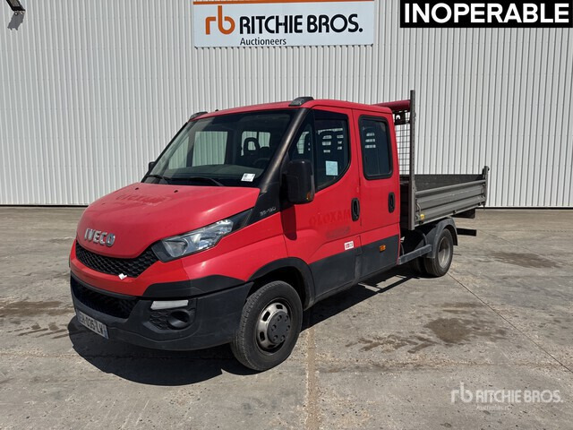2016 Iveco 35-130 Camion Benne (Inoperable) Dump Truck: Light Duty - Tipper van, Crew cab van: picture 1 2016 Iveco 35-130 Camion Benne (Inoperable) Dump Truck: Light Duty - Tipper van, Crew cab van: picture 1