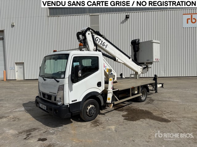 2017 Nissan Cabstar NT400 35.12 2016 Manotti CT16.I 14 m on 4x2 ... Bucket Truck - Truck mounted aerial platform: picture 1 2017 Nissan Cabstar NT400 35.12 2016 Manotti CT16.I 14 m on 4x2 ... Bucket Truck - Truck mounted aerial platform: picture 1