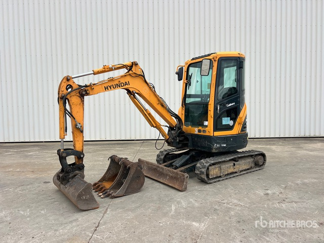 2018 Hyundai R25Z-9AK Mini-Pelle Mini Excavator: <6.6t - Mini excavator: picture 1 2018 Hyundai R25Z-9AK Mini-Pelle Mini Excavator: <6.6t - Mini excavator: picture 1