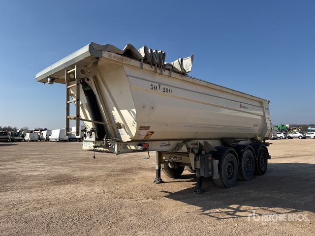 2019 Menci S7R Tri/A Remorque Benne Alu 3 Essieux End Dump Trailer - Tipper semi-trailer: picture 1 2019 Menci S7R Tri/A Remorque Benne Alu 3 Essieux End Dump Trailer - Tipper semi-trailer: picture 1