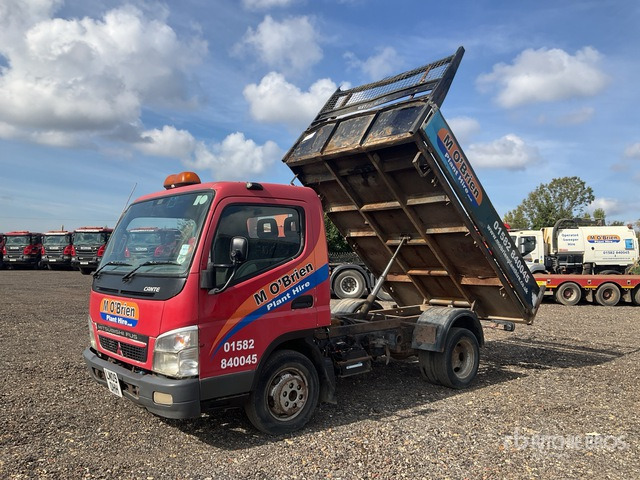 2009 Mitsubishi Canter 3C13-25 SWB 4x2 Flatbed Dump Truck - Tipper: picture 2 2009 Mitsubishi Canter 3C13-25 SWB 4x2 Flatbed Dump Truck - Tipper: picture 2
