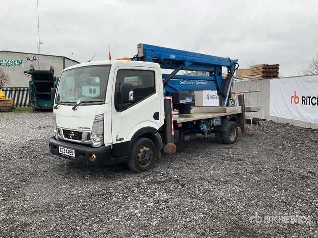 2015 Nissan Cabstar NT400 2015 CTE ZED 21.2JH 20 m on 4x2 Bucket Truck - Truck mounted aerial platform: picture 3 2015 Nissan Cabstar NT400 2015 CTE ZED 21.2JH 20 m on 4x2 Bucket Truck - Truck mounted aerial platform: picture 3