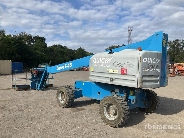 2017 Genie S45 4WD Diesel Telescopic Boom Lift - Telescopic boom: picture 2 2017 Genie S45 4WD Diesel Telescopic Boom Lift - Telescopic boom: picture 2