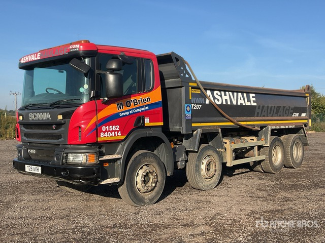 2017 Scania P410 8x4 Twin-Steer Tri/A Dump Truck - Tipper: picture 1 2017 Scania P410 8x4 Twin-Steer Tri/A Dump Truck - Tipper: picture 1
