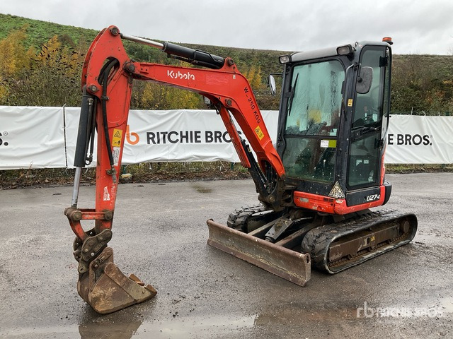 2018 Kubota U27-4 Mini Excavator: <6.6t - Mini excavator: picture 2 2018 Kubota U27-4 Mini Excavator: <6.6t - Mini excavator: picture 2