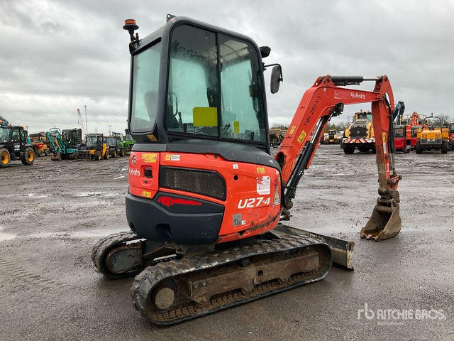 2018 Kubota U27-4 Mini Excavator: <6.6t - Mini excavator: picture 4 2018 Kubota U27-4 Mini Excavator: <6.6t - Mini excavator: picture 4