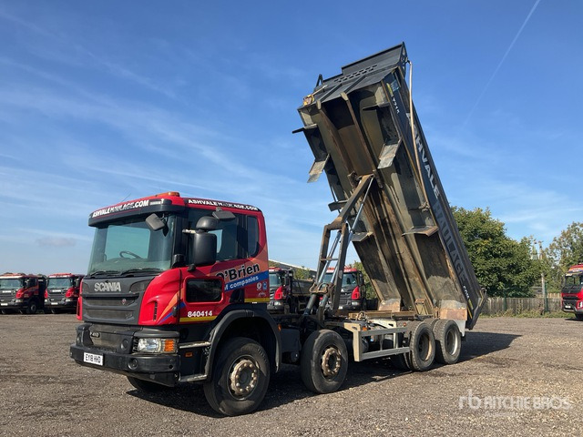 2018 Scania P410 8x4 Twin-Steer Tri/A Dump Truck - Tipper: picture 2 2018 Scania P410 8x4 Twin-Steer Tri/A Dump Truck - Tipper: picture 2