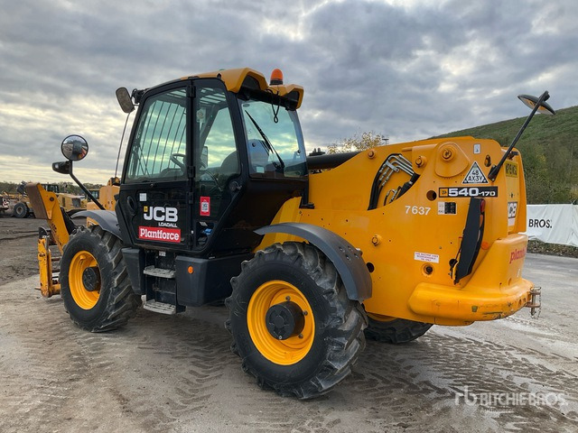 2019 JCB 540-170 Telehandler - Telescopic handler: picture 3 2019 JCB 540-170 Telehandler - Telescopic handler: picture 3