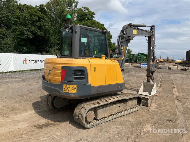2019 Volvo E55C Mini Excavator: <6.6t - Mini excavator: picture 3 2019 Volvo E55C Mini Excavator: <6.6t - Mini excavator: picture 3