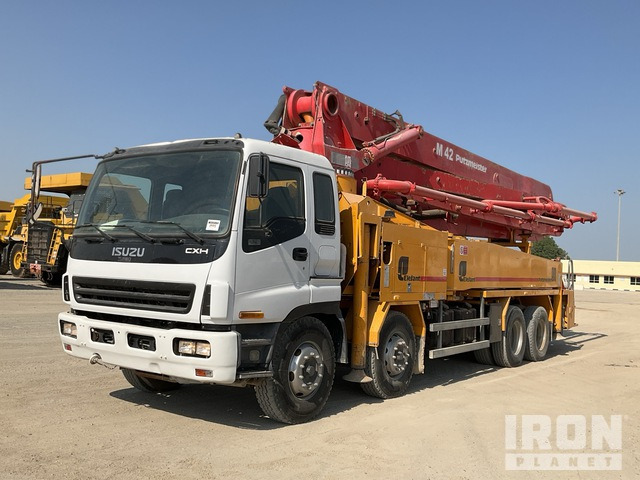 2002 Isuzu CXH50T 2003 Putzmeister M42 on 8x4 Twi ... Concrete Pump Truck - Concrete pump truck: picture 1 2002 Isuzu CXH50T 2003 Putzmeister M42 on 8x4 Twi ... Concrete Pump Truck - Concrete pump truck: picture 1