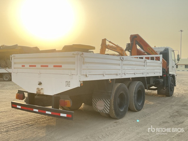 2008 Hino 145 2007 Palfinger K10000 Knuckle B ... Flatbed Truck with Crane - Dropside/ Flatbed truck, Crane truck: picture 3 2008 Hino 145 2007 Palfinger K10000 Knuckle B ... Flatbed Truck with Crane - Dropside/ Flatbed truck, Crane truck: picture 3