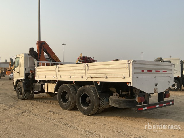 2008 Hino 145 2007 Palfinger K10000 Knuckle B ... Flatbed Truck with Crane - Dropside/ Flatbed truck, Crane truck: picture 4 2008 Hino 145 2007 Palfinger K10000 Knuckle B ... Flatbed Truck with Crane - Dropside/ Flatbed truck, Crane truck: picture 4