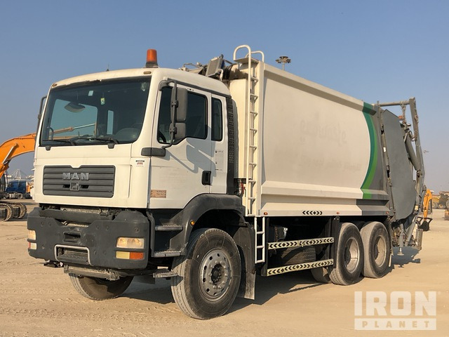 2008 MAN TGA33.360 6x4 Rear Loader Waste Collection Truck - Refuse truck: picture 1 2008 MAN TGA33.360 6x4 Rear Loader Waste Collection Truck - Refuse truck: picture 1