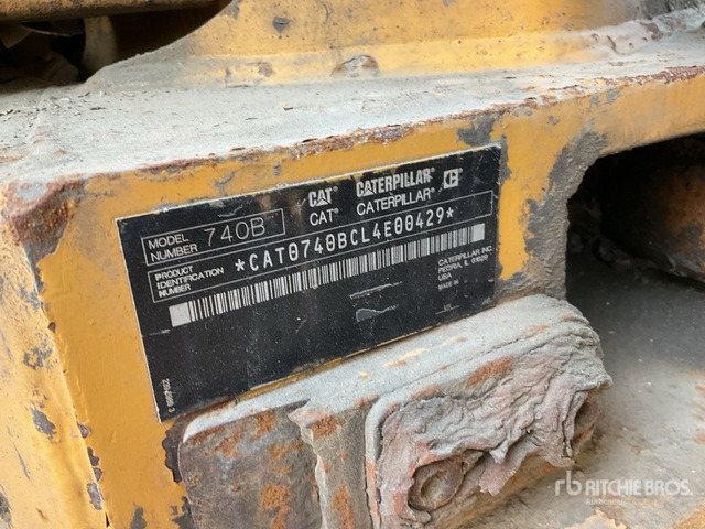 2011 Cat 740B - Articulated dump truck: picture 1 2011 Cat 740B - Articulated dump truck: picture 1