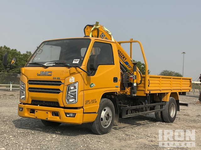 2019 JMC JX1041TG26 XCMG SQ2ZK1 2000 kg Knuckle Boo ... Flatbed Truck w/Crane - Dropside/ Flatbed truck, Crane truck: picture 2 2019 JMC JX1041TG26 XCMG SQ2ZK1 2000 kg Knuckle Boo ... Flatbed Truck w/Crane - Dropside/ Flatbed truck, Crane truck: picture 2