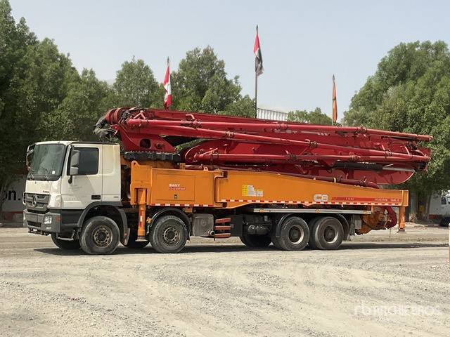 2020 Mercedes-Benz Actros 4143 2020 Sany SYM5449THBE 56 m on 8 ... Concrete Pump Truck - Concrete pump truck: picture 1 2020 Mercedes-Benz Actros 4143 2020 Sany SYM5449THBE 56 m on 8 ... Concrete Pump Truck - Concrete pump truck: picture 1