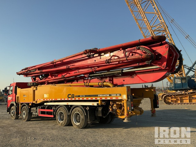 2020 Volvo FMX500 2020 Sany SYM5446THB 56 m on 8x ... Concrete Pump Truck - Concrete pump truck: picture 3 2020 Volvo FMX500 2020 Sany SYM5446THB 56 m on 8x ... Concrete Pump Truck - Concrete pump truck: picture 3