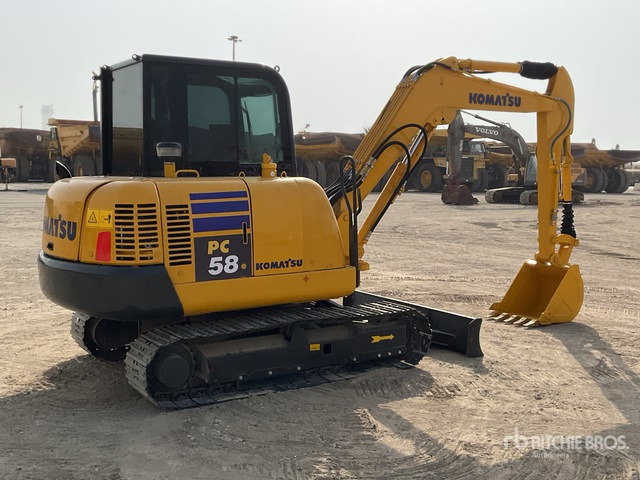2022 Komatsu PC58-8 - Mini excavator: picture 3 2022 Komatsu PC58-8 - Mini excavator: picture 3