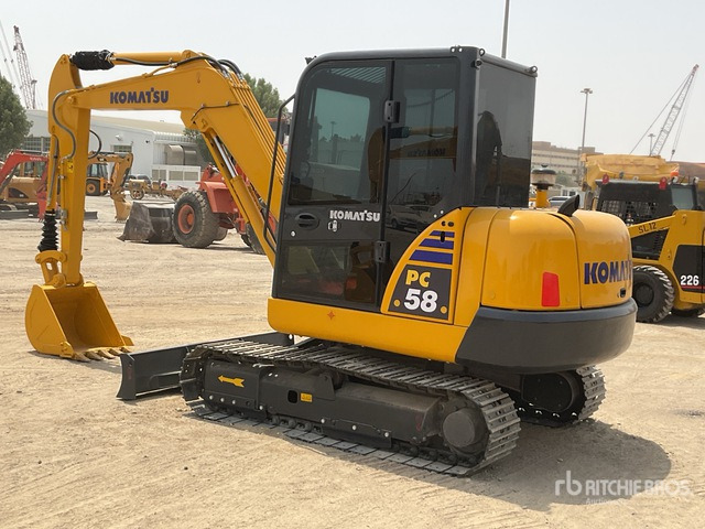 2022 Komatsu PC58-8 - Mini excavator: picture 3 2022 Komatsu PC58-8 - Mini excavator: picture 3